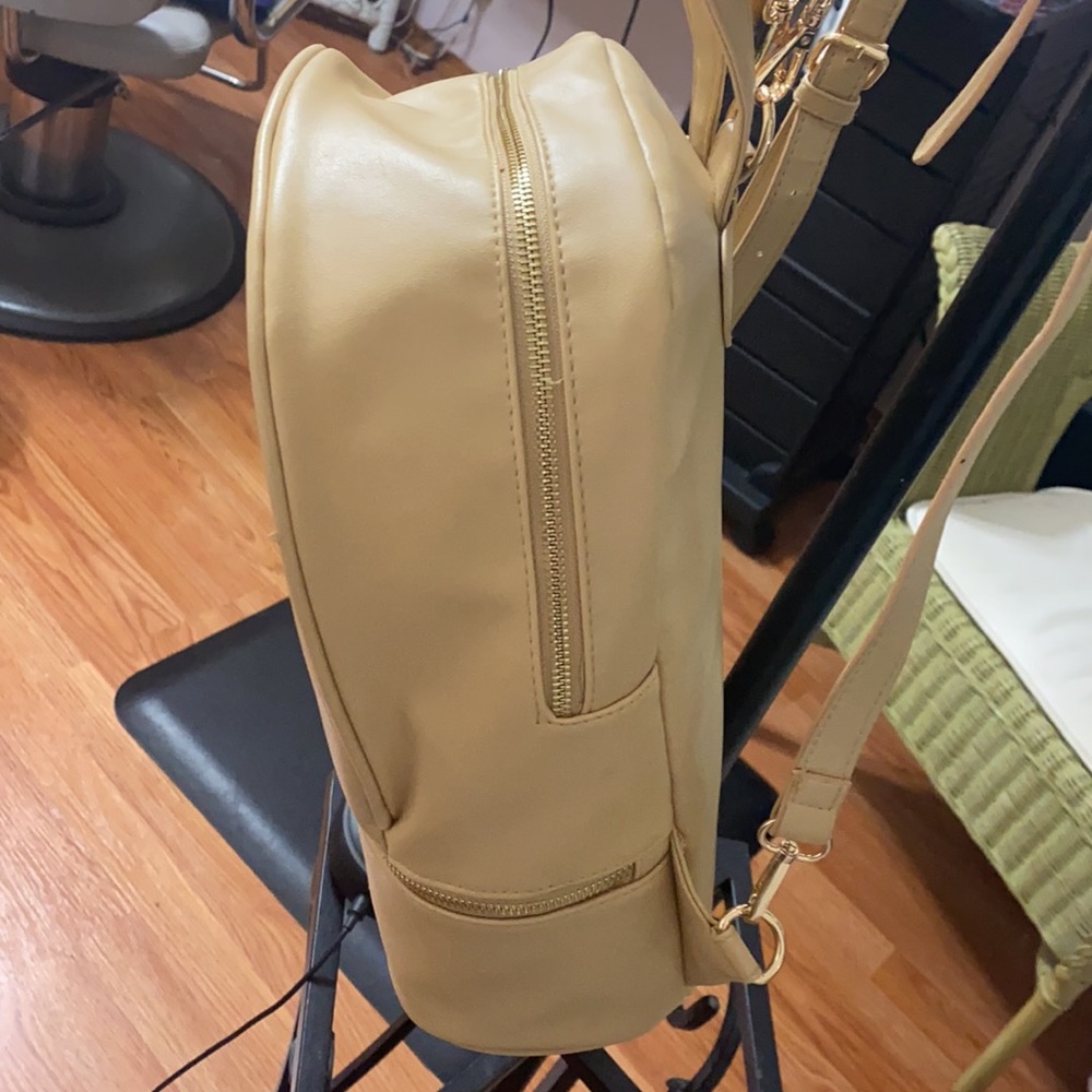 Bebe beige Large backpack - Picture 5 of 8